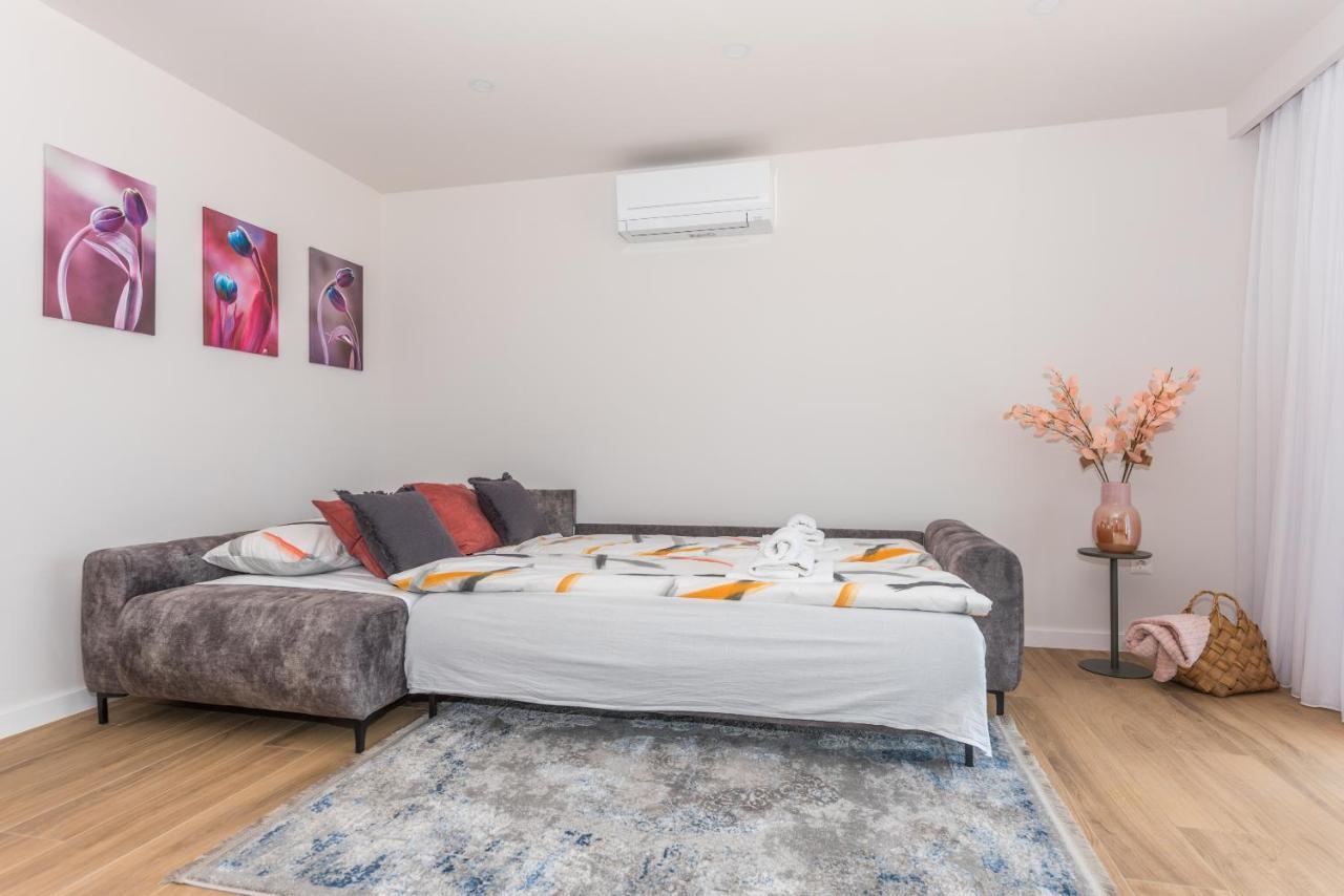 Luxury Adria Sea & City View Apartment Makarska Exterior foto