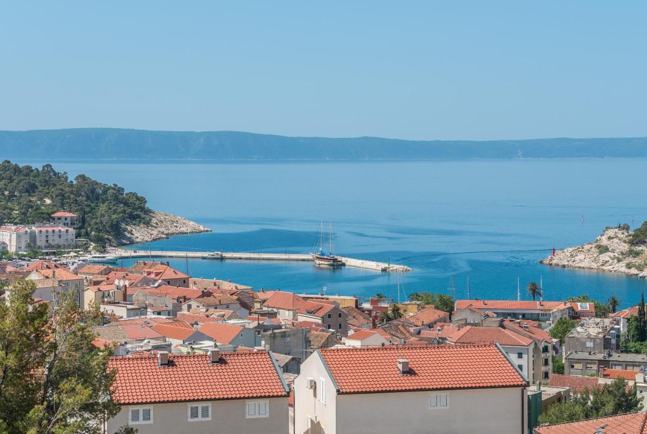 Luxury Adria Sea & City View Apartment Makarska Exterior foto