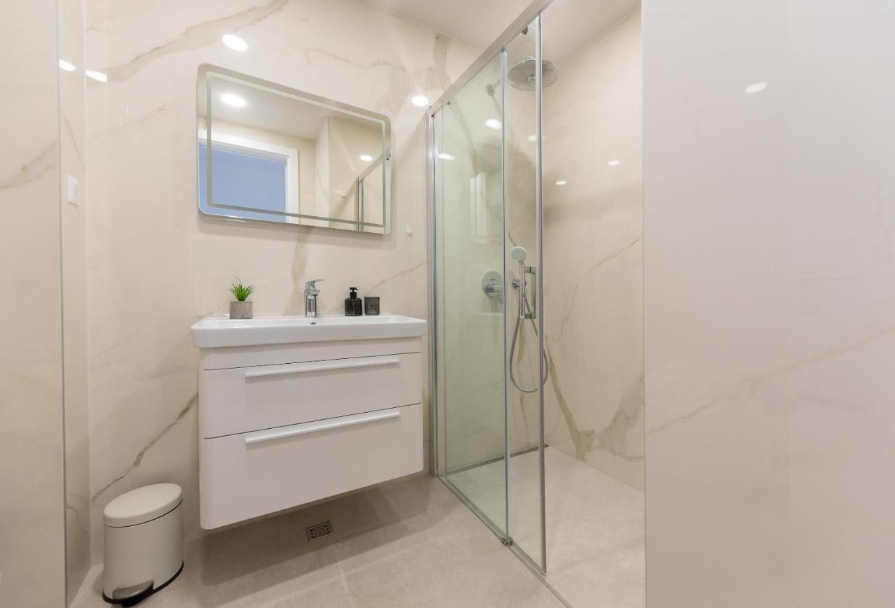 Luxury Adria Sea & City View Apartment Makarska Exterior foto